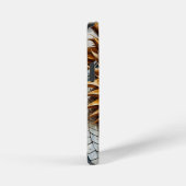 ゴールデンリアリスティック・ドラゴンポスター iPhoneケース (右側面)