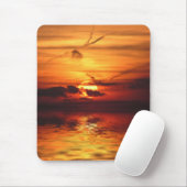 ゴールデンリキッドサンセットマウスパッド マウスパッド (マウス)