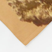 ゴールデンリス フリースブランケット (角)