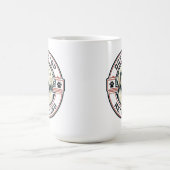 ゴールデンリトストップリーバーおもしろいドッグを取得しない コーヒーマグカップ (中央)