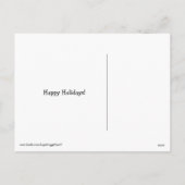 ゴールデンリトリエ信じーバークリスマス シーズンポストカード (裏面)