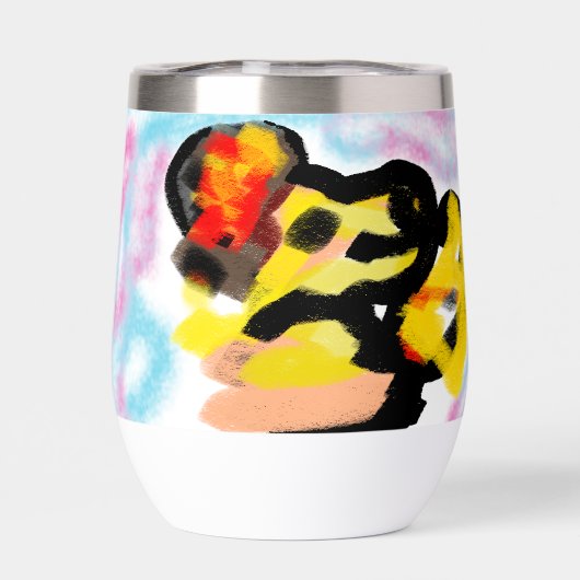 ゴールデンリトリバーカラフル (背面)