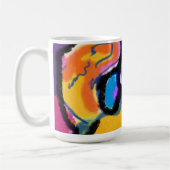 ゴールデンリトリバーカラフル コーヒーマグカップ (左)