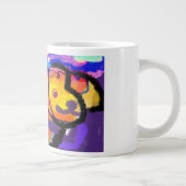ゴールデンリトリバーカラフル ジャンボコーヒーマグカップ (右)