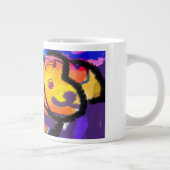 ゴールデンリトリバーカラフル ジャンボコーヒーマグカップ (右)