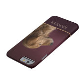 ゴールデンリトリパーソナライズされたバー名 |犬 Case-Mate iPhoneケース (底)