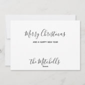 ゴールデンリトリーバークリスマスカード – 子犬に可愛い犬 シーズンカード (裏面)