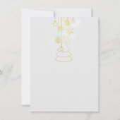 ゴールデンリトリーバークリスマスパーティの招待状 招待状 (裏面)