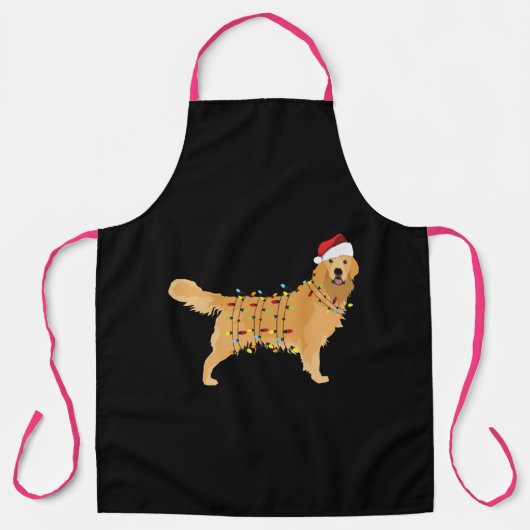 ゴールデンリトリーバー エプロン (正面)