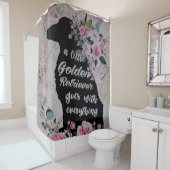 ゴールデンリトリーバー シャワーカーテン (インサイチュ)