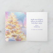 ゴールデンリト信じリーバー – クリスマス魔法 シーズンカード (内部)