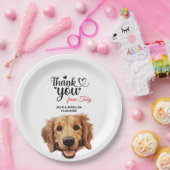 ゴールデンリト結婚リーバーありがとう ペーパープレート (パーティー)