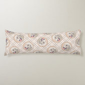 ゴールデンリト絵を描リーバーのかわいいオリジナルドッグアート ボディピロー (正面)