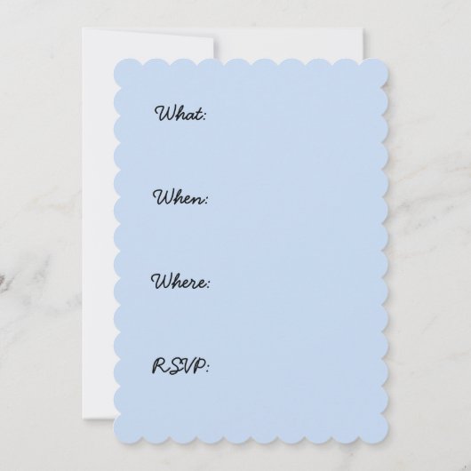 ゴールデンリト絵画リーバーの可愛いオリジナルドッグアート 招待状 (裏面)