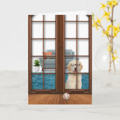 ゴールデンリト考えるリーバーの皆 カード (黄色い花)