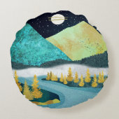 ゴールデンリバー ラウンドクッション (裏面)