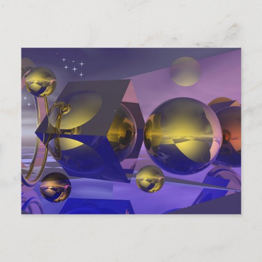 ゴールデンリフレクションカード ポストカード (正面)