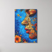 ゴールデンリベリーブウォールデコール キャンバスプリント (正面)