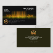 ゴールデンリムジンサウンドウェーブショーフールサービス 名刺 (正面/裏面)