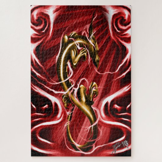 ゴールデンリュウ ジグソーパズル (縦)