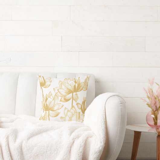 ゴールデンリリパーソナライズされたー クッション (ソファ)