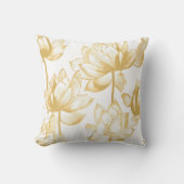 ゴールデンリリパーソナライズされたー クッション (正面)