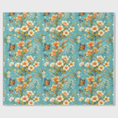 ゴールデンリリーガーデン ラッピングペーパー (フラット)