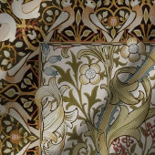 ゴールデンリリーバードウィリアムモリス模様 テーブルクロス