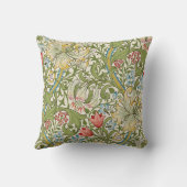 ゴールデンリリーフローラウィリアム・モリス クッション (裏面)