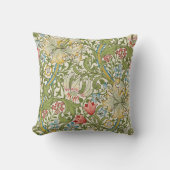 ゴールデンリリーフローラウィリアム・モリス クッション (正面)