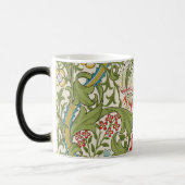 ゴールデンリリーワイルドフラワーウィリアムモリス モーフィングマグカップ (左)