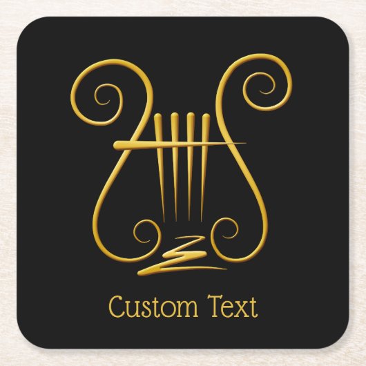 ゴールデンリレ スクエアペーパーコースター (正面)