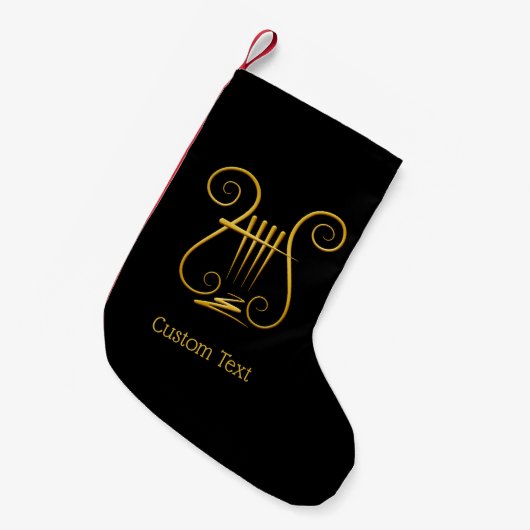 ゴールデンリレ スモールクリスマスストッキング (正面 (吊り時))