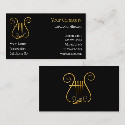 ゴールデンリレ 名刺 (正面/裏面)