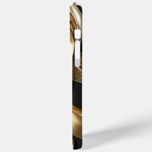 ゴールデンリングや輪抽象芸術アーモダントラグジュアリーデザイン Case-Mate iPhoneケース (裏面 / 左)