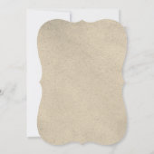 ゴールデンリースリーフ結婚50周年記念招待状 招待状 (裏面)