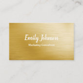 ゴールデンリーフスタイルソリューションズ名刺 名刺 (正面)