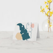 ゴールデンリーフデザイン カード (黄色い花)