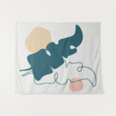 ゴールデンリーフデザイン タペストリー (正面(横))