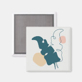 ゴールデンリーフデザイン マグネット (正面/裏面)