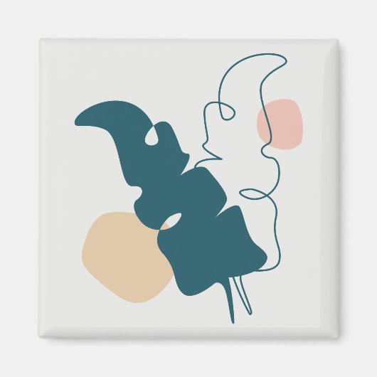 ゴールデンリーフデザイン マグネット (正面)