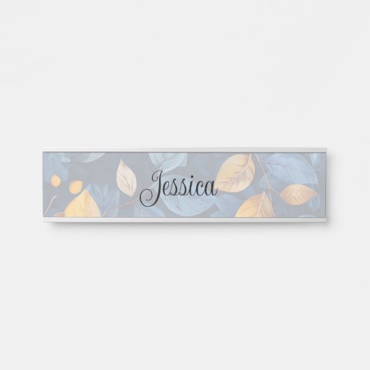 ゴールデンリーフドリームズオータム自然美しい サインプレート (正面)