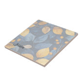 ゴールデンリーフドリームズオータム自然美しい タイル (側面)