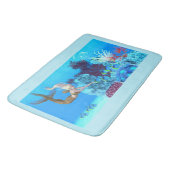 ゴールデンリーフマーメイド バスマット (アングル)