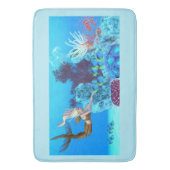 ゴールデンリーフマーメイド バスマット (正面縦)