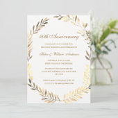 ゴールデンリーフリース 50周年カード 招待状 (スタンド正面)