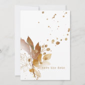 ゴールデンリーフ結婚のID655 セーブザデート (裏面)