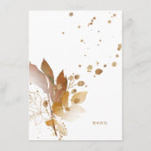 ゴールデンリーフ結婚のID655 メニュー (裏面)