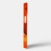 ゴールデンリーフ、黒オレンジ色 Case-Mate iPhoneケース (裏面 / 右)