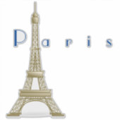 ゴールデンルックエッフェルタワー – パリ シール (正面)